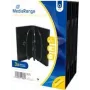 MEDIARANGE BOX35-8 - caja jewel - 8 discos - negro - plástico - 120 mm - antipolvo - antirrayaduras