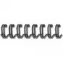 Fellowes - Alambre de encuadernación - 14 mm - 297 mm - 34 anillas - A4 (210 x 297 mm) - 130 hojas - negro - 100 uds.