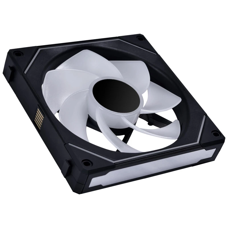 Ventilador de carcasa Lian Li UNI FAN SL-INF Reverse Blade RGB de 140mm, modelo UF-RSLIN140-1B