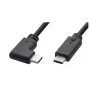 Microconnect USB3.1CC1RA Cable USB USB 3.2 Gen 2 (3.1 Gen 2) 1 m USB-C Negro
