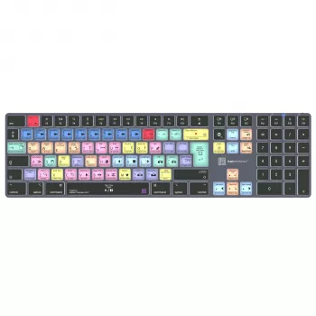 Teclado Logickeyboard LKB-PPROCC-TM-UK oficina Bluetooth QWERTY inglés tamaño completo