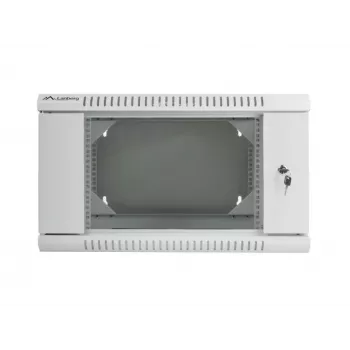 Lanberg WF02-6606-10S armario rack 6U de pared gris