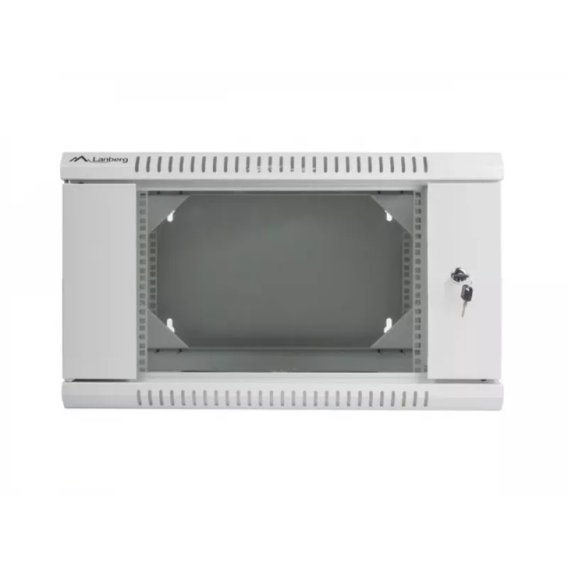 Lanberg WF02-6606-10S armario rack 6U de pared gris
