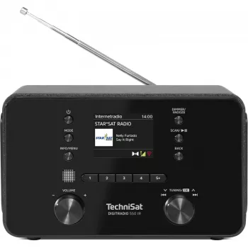 Radio personal TechniSat DigitRadio 550 IR Digital DAB+ FM 100W