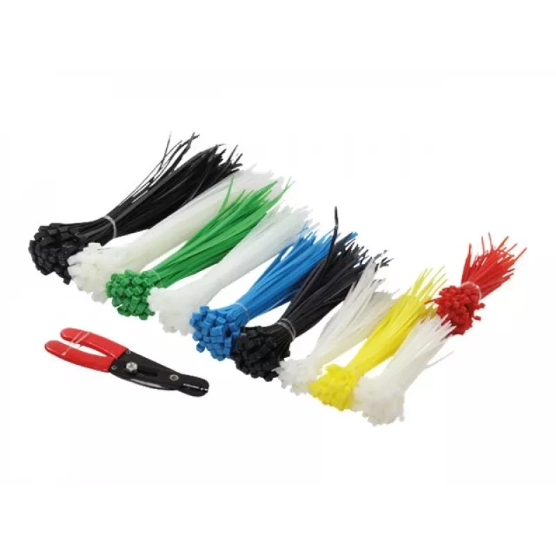 Bridas LogiLink KAB0019 Nylon Negro Azul Verde Rojo Blanco