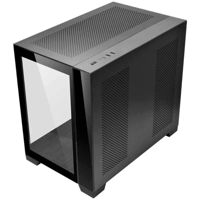 Lian Li O11 Dynamic Mini + Mini Riser Card - PCIe 4.0, negro
