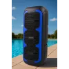 Altavoz estéreo portátil SQUEAK SQ1009 – Bluetooth 5.3, 45 W RMS, 10 h de autonomía, FM, USB, AUX, LED, 1800 mAh, negro