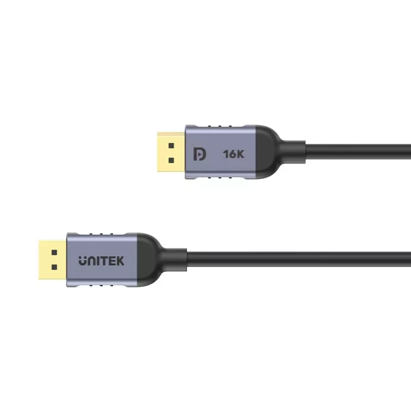 Cable DisplayPort UNITEK C1628GY01-5M, negro/gris