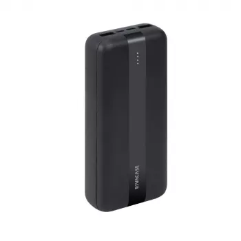 Batería externa USB 20000MAH/VA2081 negra Rivacase