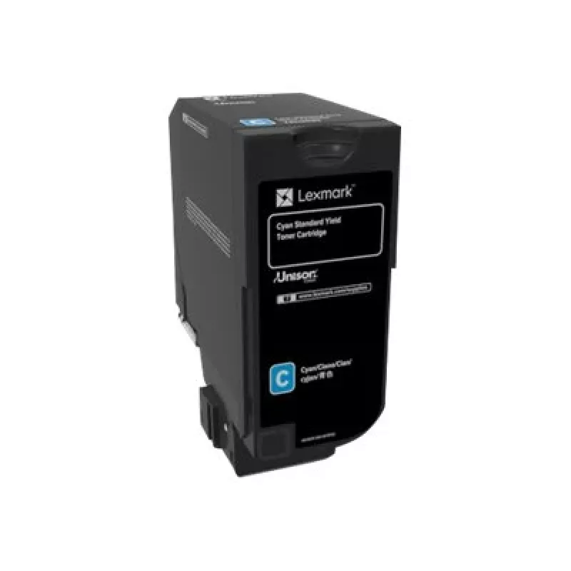 Cartucho de tóner Lexmark CS720 Standard Yield 2500 páginas cian
