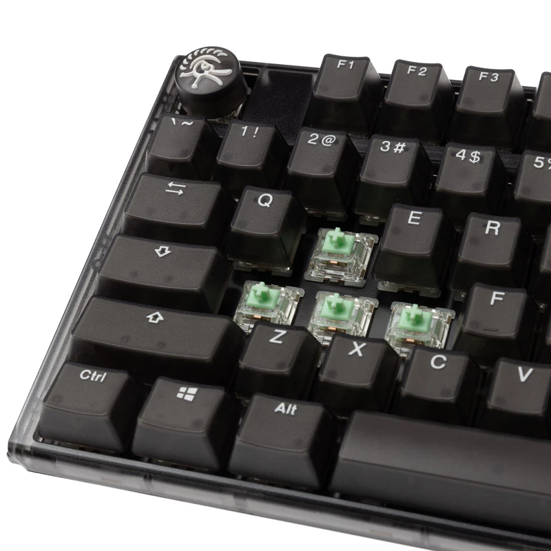 Teclado gaming Ducky One 3 Aura TKL USB QWERTY US International negro