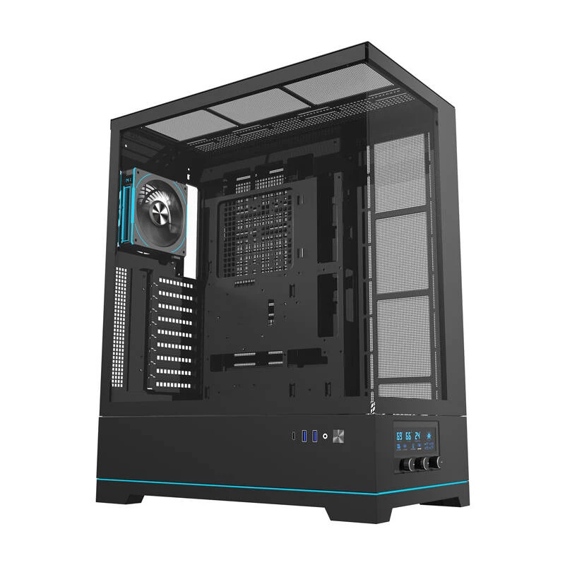 Caja para ordenador darkFlash DY451L PRO Negra ATX Negra