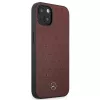 Mercedes MEHCP13SPSQRE iPhone 13 mini 5,4 rojo/rojo carcasa rígida piel patrón de estrella