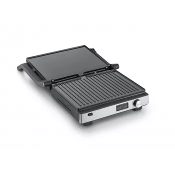 Parrilla de contacto Severin KG 2380 Negro Plata 2000W Acero inoxidable