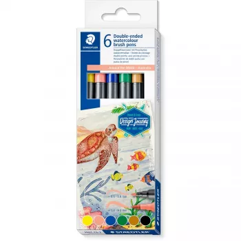 Set de lápices de colores Staedtler Design Journey Around the world Australia 3001 C6-2 – colores surtidos, lápices de madera