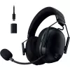 BlackShark V3 Pro, Auriculares gaming negros, ANC, dongle de 2,4 GHz, Bluetooth, USB, jack de 3,5 mm