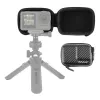 Mini bolsa de cámara para DJI Osmo Action 4/3 PU946B, funda protectora compacta, negra