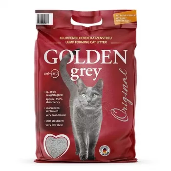 GOLDEN Grau Original - Arena para gatos de bentonita - 7 kg