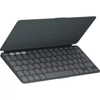 Teclado inalámbrico LOGITECH Keys-To-Go 2 para iPad, iPhone, Mac y Apple TV Grafito