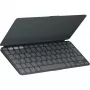 Teclado inalámbrico LOGITECH Keys-To-Go 2 para iPad, iPhone, Mac y Apple TV Grafito