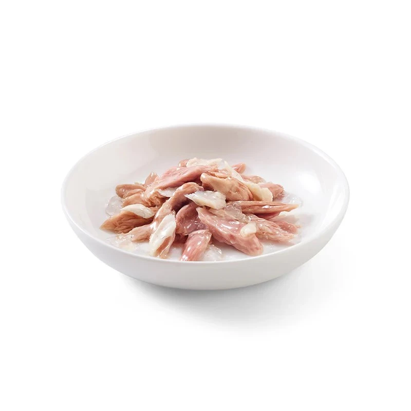 Comida húmeda para gatos Agras Pet Foods Schesir atún con lubina en gelatina, 6×50 g (300 g), adultos