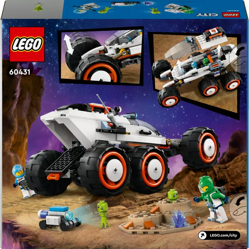 Lego City 60431 Vehículo explorador espacial y vida alienígena