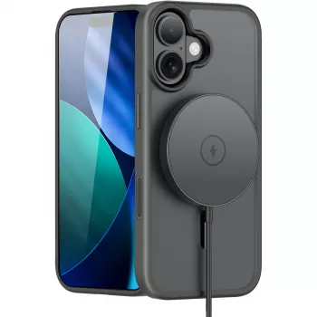 nevox StyleShell Invisio - iPhone 17 6.3 compatible con MagSafe negro (2542)
