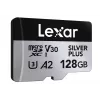 Memoria flash Lexar 128 GB UHS-I MicroSDXC Professional SILVER PLUS