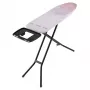 Tabla de planchar de tamaño completo VILEDA Dimond Plus 173270 — 1200×380 mm, altura ajustable 77–97 cm, funda de algodón, patas de acero, soporte para plancha