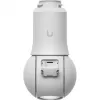 Ubiquiti UniFi G6 PTZ UVC-G6-PTZ-W cámara de seguridad IP, 4K 8 MP (3864x2160), doble objetivo, zoom híbrido 10x, interior y exterior, IP66, PoE, montaje en techo, pared o poste, rotación de 350°, blanca