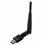 Lanberg NC-0150-WE adaptador WiFi USB Mini N150, 150 Mbit/s, 1 antena externa, negro