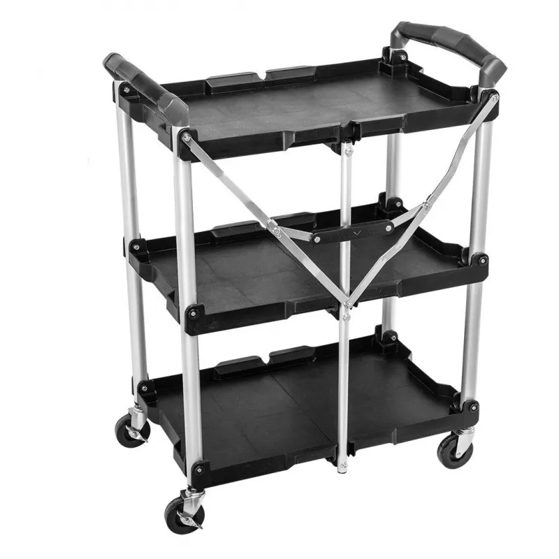 Carretilla plegable 75 kg con organizador