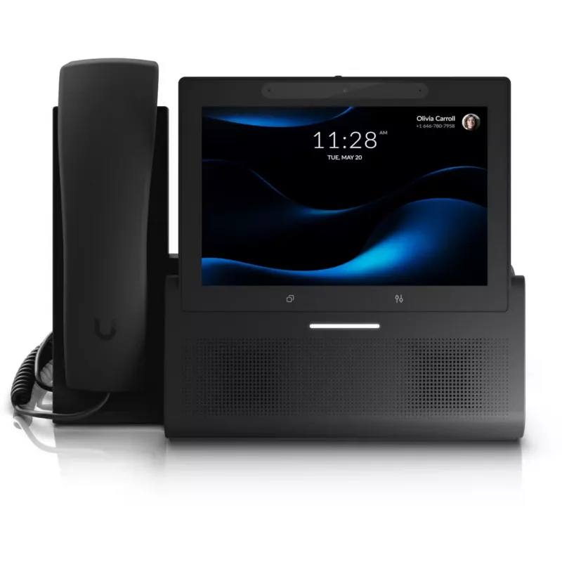 Teléfono IP Ubiquiti UTP-G3-Touch-Enterprise negro pantalla de 7 pulgadas cámara de 5MP