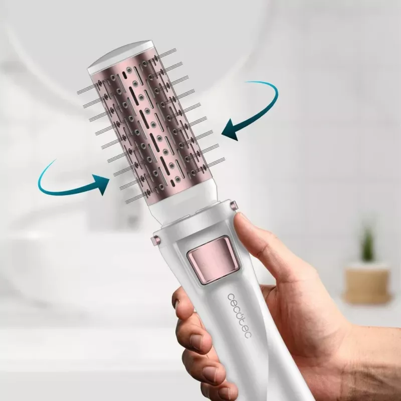 Cepillo de aire caliente Cecotec | CeramicCare 5in1 Pro | cuidado iónico | 1000 W