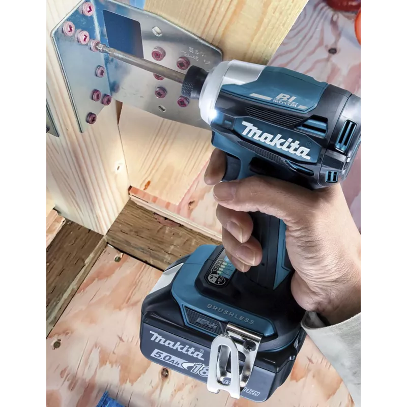 Atornillador de impacto Makita DTD172Z 1/4 3800 rpm 180 N⋅m negro, azul 18 V