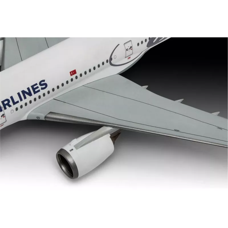 Avión de plástico a escala REVELL Airbus A350-900 Turkish Airlines Escala 1/144
