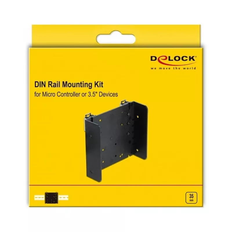 Set de montaje DeLOCK 66292 negro plástico ABS
