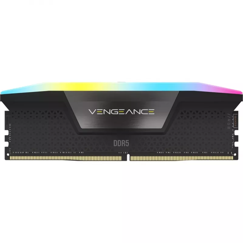 DIMM 64 GB DDR5-6600 (4x 16 GB) Quad-Kit, memoria RAM negra, CMH64GX5M4B6600C32, Vengeance RGB, INTEL XMP