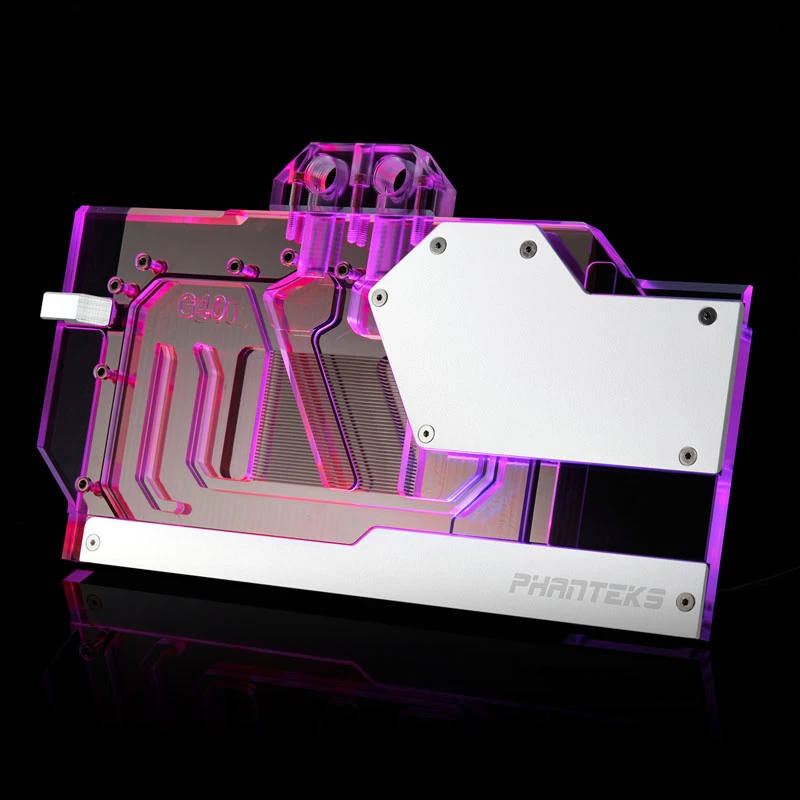 PHANTEKS Glacier G40 RTX 4090 bloque de agua con backplate para MSI, D-RGB - blanco