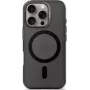 Decoded carcasa trasera de plástico reciclado para iPhone 16 Pro, negro transparente
