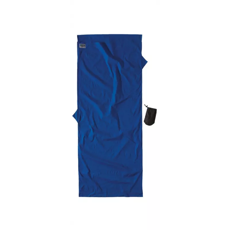 Cocoon TravelSheet saco de dormir rectangular algodón azul