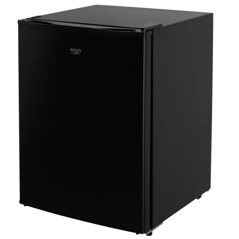 Adler frigorífico | AD 8097 | Clase de eficiencia energética E | Independiente | Frigorífico | Altura 63,2 cm | Capacidad neta del frigorífico 58 l | 39 dB | Negro