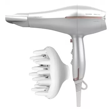 Secador de pelo Cecotec | IoniCare 5300 Maxi Aura | 2200 W | Número de ajustes de temperatura 3 | Función de iones | Boquilla difusora | Blanco