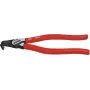 Wiha 34696 Alicates para anillos de seguridad interiores 40-100 mm, acodados 90 grados