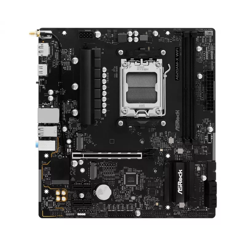 Placa base ASRock A620AM-X WiFi AMD A620 AM5 Micro-ATX