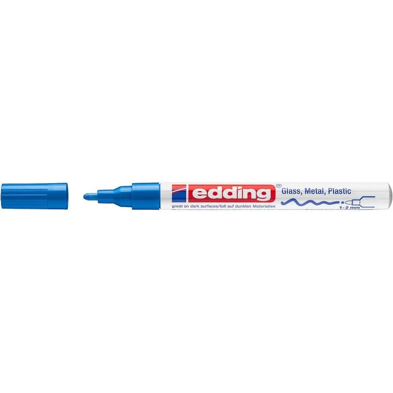Rotulador Edding 751 azul
