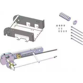 Citizen PHU 500 - Soporte para rollos de papel - 1 rollo