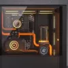 Corsair iCUE LINK XD6 RGB Elite LCD combo de bomba y depósito, negro