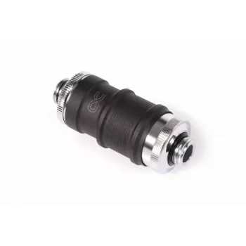 Adaptador de bloque de agua Aquatuning GmbH 13876 Latón Níquel Plástico Negro Cromo