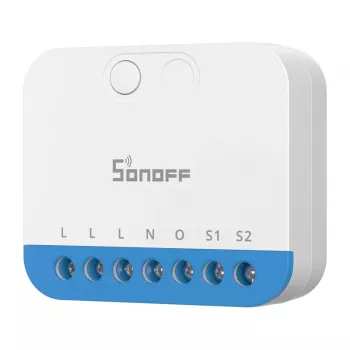 Controlador/dimmer mini inteligente Zigbee Sonoff MINI-ZBDIM de pared para iluminación – módulo en línea compacto